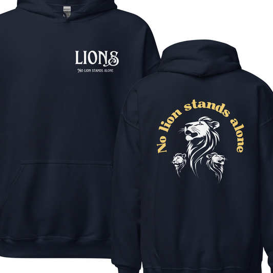 Lions Hoodie Back Print