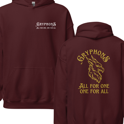 Gryphons Hoodie Back Print