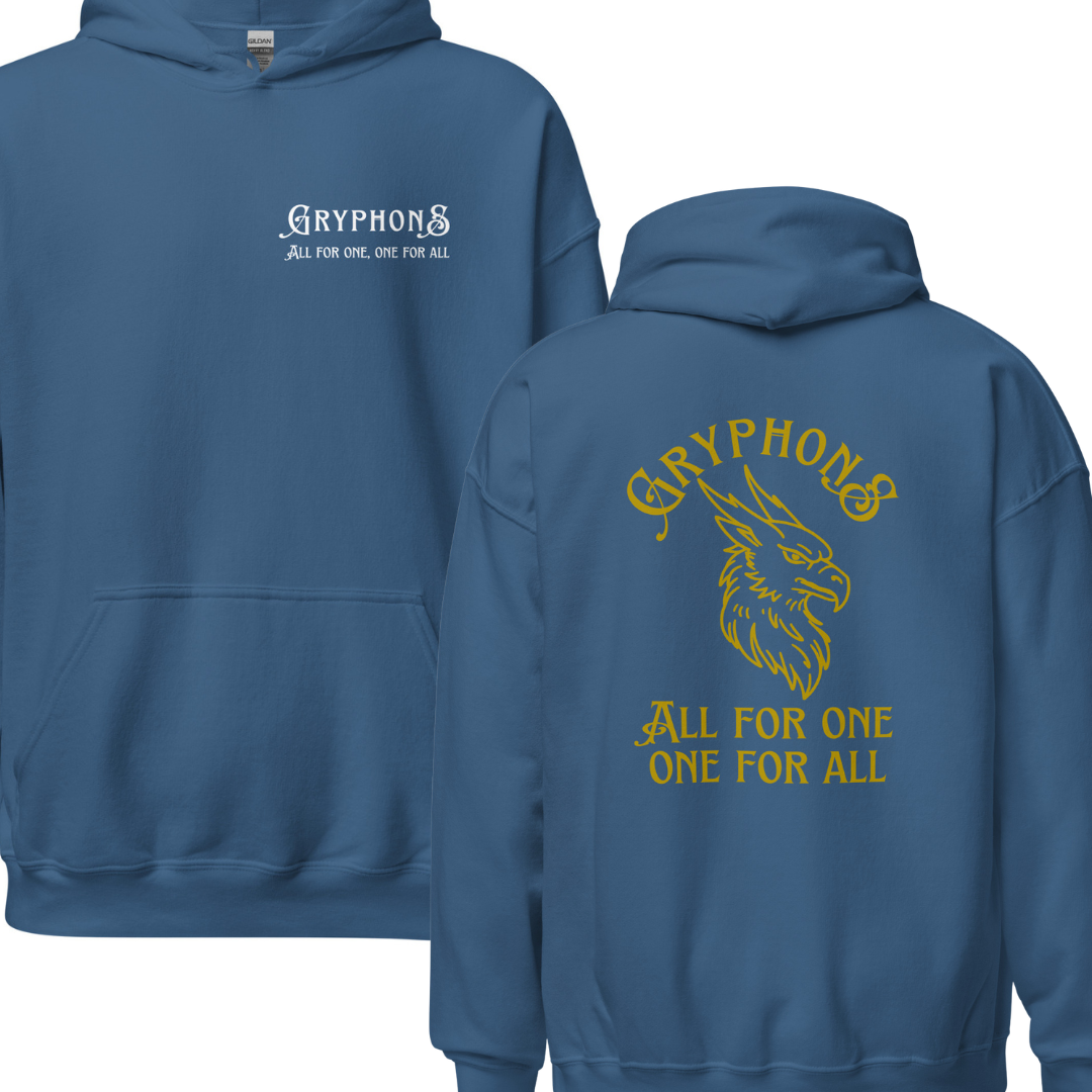 Gryphons Hoodie Back Print