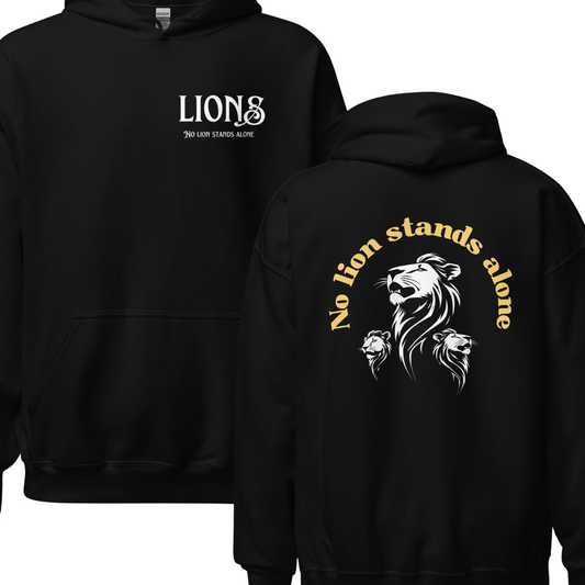 Lions Hoodie Back Print