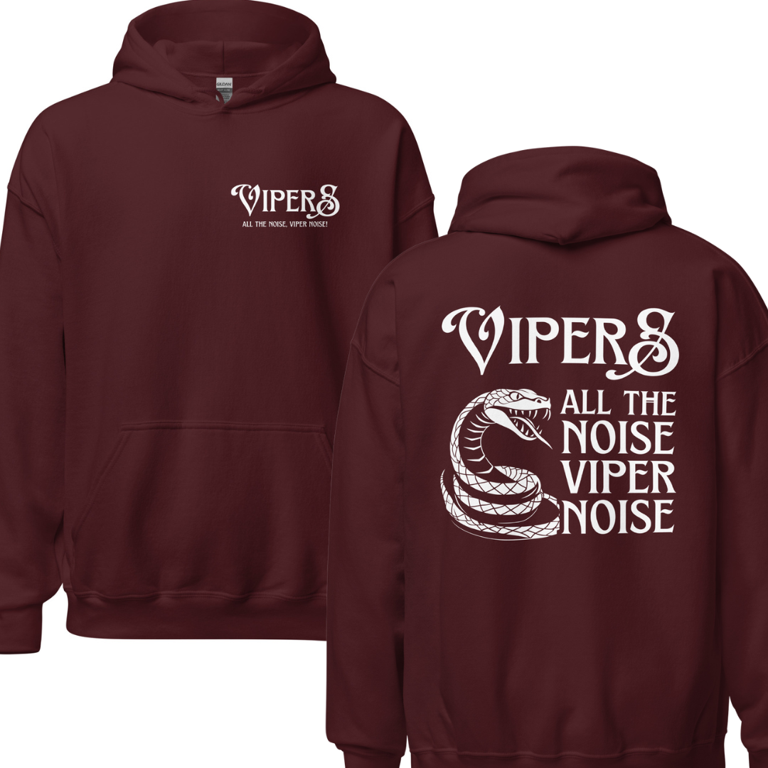 Vipers Hoodie Back Print