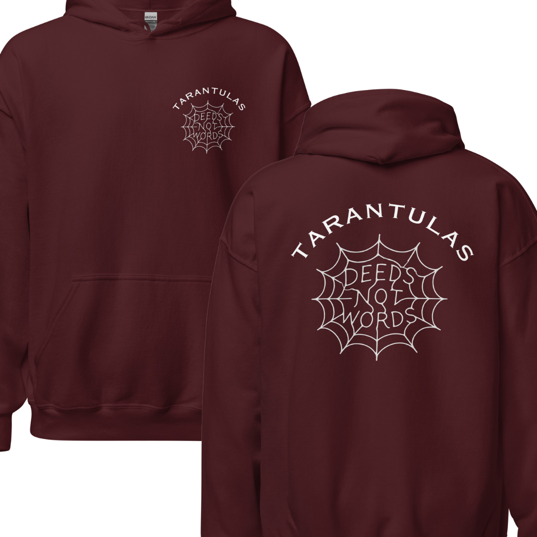 Tarantulas Hoodie Back Print