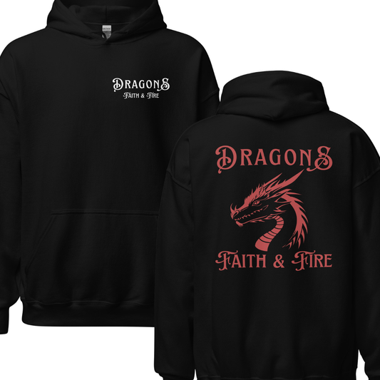Dragons Hoodie Back Print