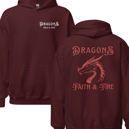 Dragons Hoodie Back Print