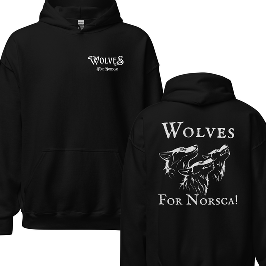 Wolves Hoodie Back Print