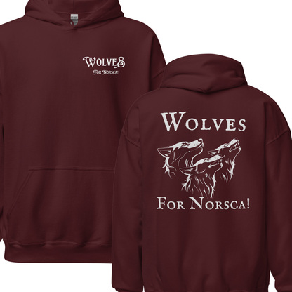 Wolves Hoodie Back Print